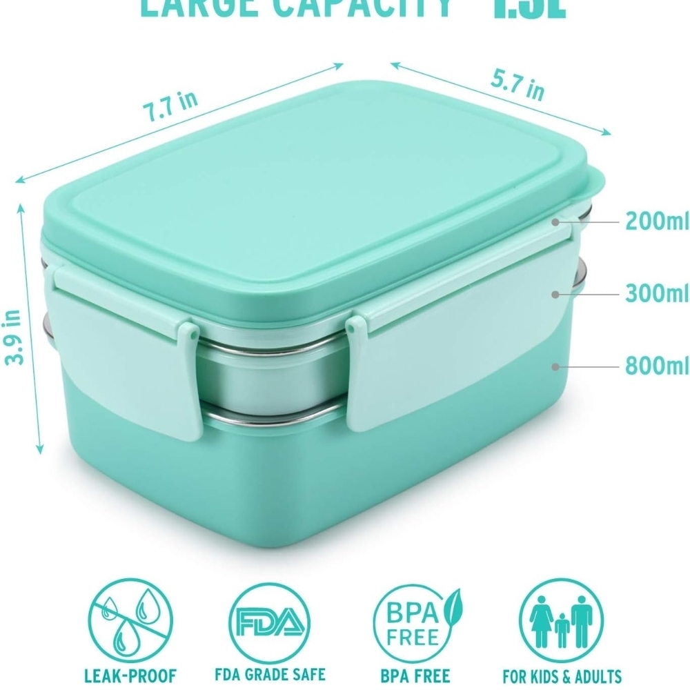 Airtight Aqua Bento Box